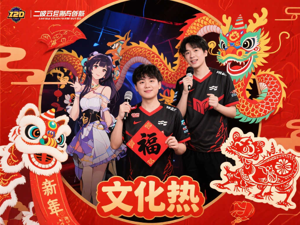 英雄联盟战队新春贺岁视频发布，创新跨界送祝福